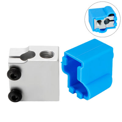 RAMPS 3PCS E3D Volcano Heater Block V5 V6 Extruder Heater Hot End 1.75 3.0Mm Filament อลูมิเนียมอุ่นบล็อก3D เครื่องพิมพ์อะไหล่