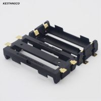 KEITHNICO 1PC 2 X 18650 Battery Holder SMD SMT Battery Box With Bronze Pins Radiating Battery Shell Heat Holder