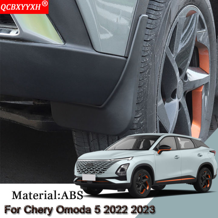4pcs-abs-สำหรับ-chery-omoda-5-2022-2023รถ-mud-flaps-splash-guard-mudguard-mudflap-fender-ฝาครอบภายนอกรถยนต์อุปกรณ์เสริม