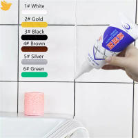 Leficus【Ready stock】180Ml Seam Beauty Agent กันน้ำ Anti-Mildew Multicolor Tile Gap Beauty Grout Wall กาวเครื่องมือทำความสะอาดพื้น