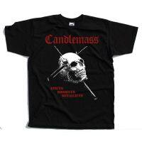 เสื้อยืด พิมพ์ลายอัลบั้ม Candlemass Epicus Doomicus Metallicus สําหรับผู้ชาย FOMW