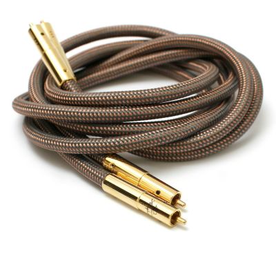 สายสัญญาณ สาย RCA Accuphase 40th Anniversary Edition OCC pure copper RCA Interconnect Audio Cable Gold plated plug OEM ยาว 1 / 1.5เมตร ราคาต่อคู่ (1 Pair)