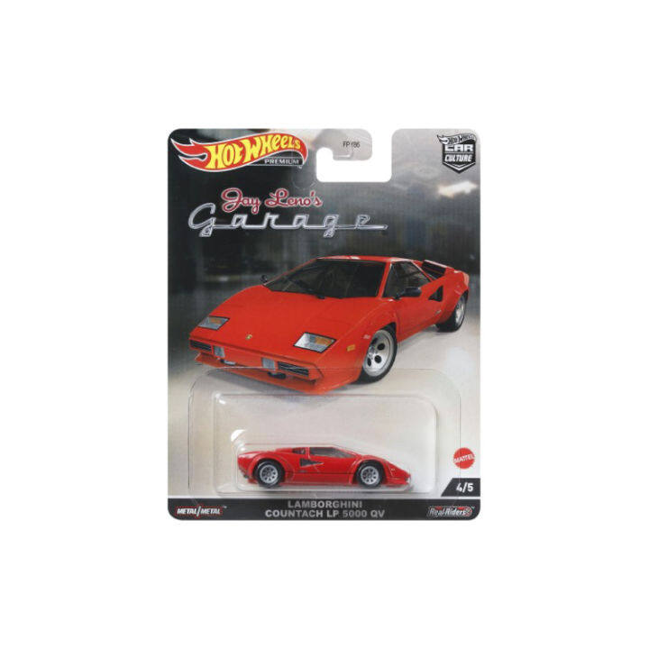 Đồ Chơi HOT WHEELS Siêu Xe Hạng Sang Lamborghini Countach Pace Car  HCK09/FPY86 