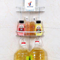 Aluminum Corner Rack ชั้นวางของในมุมห้องน้ำอลูมิเนียม 30x23x35cm JS-16