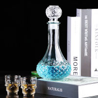 Wine Bottle and Glasses Dispenser Wine Decanter Gift Set Shot Glasses Set Whiskey Glasses Set Vodka Decanter Whiskey Bottle Bar