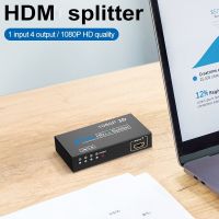 4K HDMI-compatible Splitter Hdmi1.4 1X4 Port Full HD 1080p4K*2K Video HDMI-compatible Splitter for HDTV,PC,PS3,PS4,XBOX Nintendo