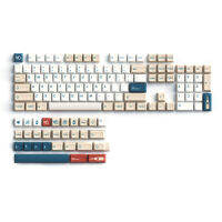 เปลี่ยนฝาครอบแป้นพิมพ์ PBT Dye 126/127/134Keys ระเหิดแป้นพิมพ์เครื่องกล Keycap แป้นพิมพ์ Ergonomic อุปกรณ์เสริม-m0pi