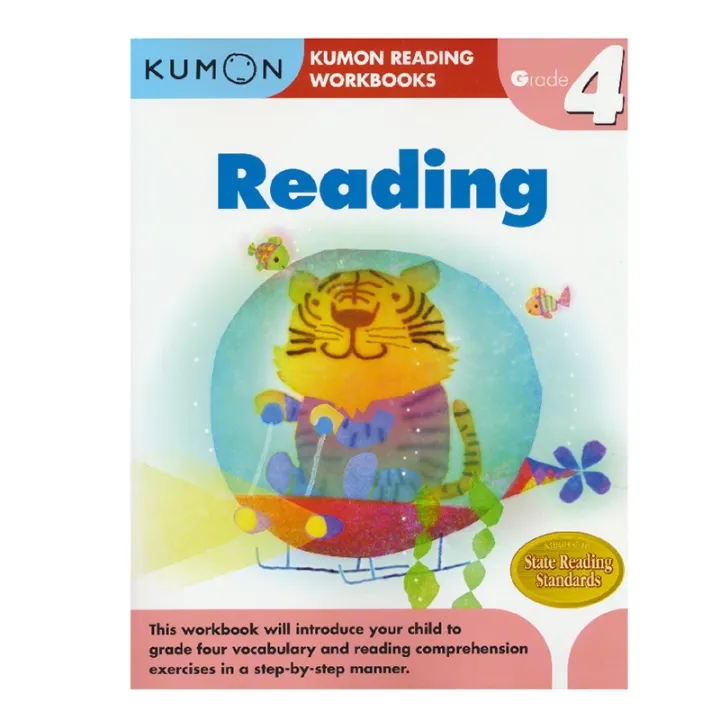 Kumon Reading Workbooks Grade 4 Reading H001 Lazada PH