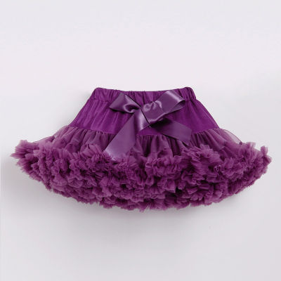 2-15 Years Lace Skirt Girls Fluffy Chiffon tiskirt Solid Colors Tutu Skirts Girl Dance Skirt Christmas Tulle ticoat Tulle