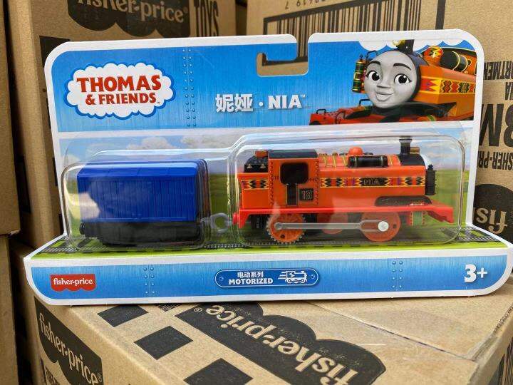 ชุดรถไฟฟ้าของเล่น-diy-รางประกอบ-thomas-and-friends-percy-6-in-1ของเล่นเด็กผู้ชาย-ghk83ของขวัญคริสต์มาสสำหรับเด็ก