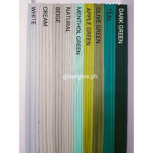 4ft / 5ft / 6ft DIMMER (BLACKOUT) GROMMET RING CURTAIN Lazada PH