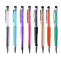 1pcs Random 2 in 1 Ballpoint Pen Touch Screen Stylus Pen Useful Design Tablet Pen For Pad Smart Phone Stylus Pens