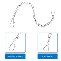 20 Pieces Toilet Handle Chain Stainless Steel Toilet Flapper Lift Chain Replacement Fits Most Toilet Flappers