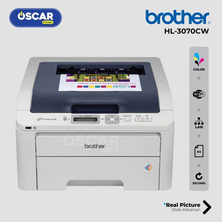 Printer Warna BROTHER HL3070CW WiFi Lazada Indonesia