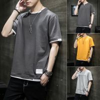 Short sleeve T-shirt male han edition 2023 summer new tide loose men t-shirts students within a render half sleeve clothes --ntx230801✚✷