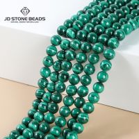 Genuine Natural Stone Malachite Bead Malachite Stone Bracelet Accessory - Natural - Aliexpress