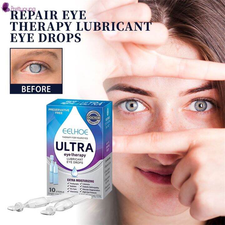 Prettyoung EELHOE eyedrops for tired eyes Dry sore blurry itchy healthy