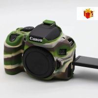 เคสเคสป้องกันกล้องซิลิโคนแบบนิ่มสำหรับ Canon EOS R 200D EOSR 850D กระเป๋ากล้อง