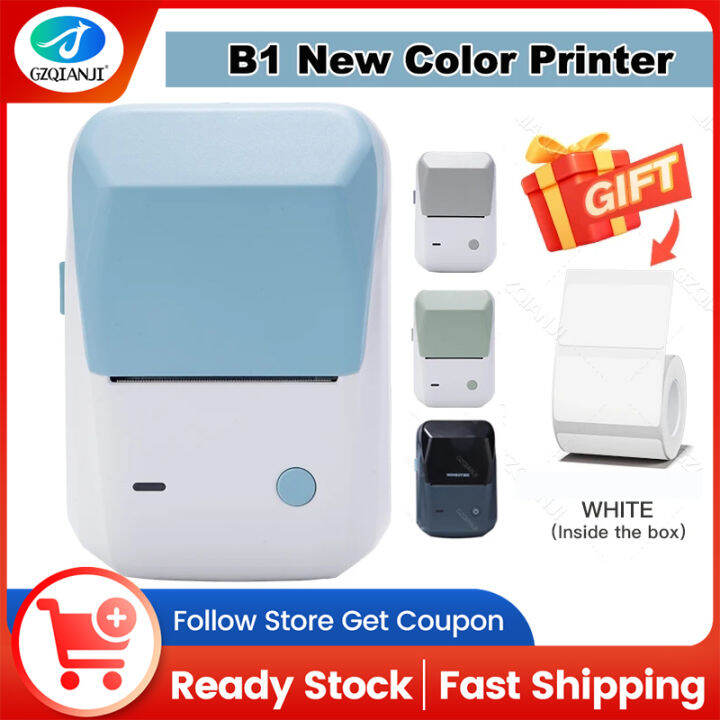 NIIMBOT Pocket Label Maker Printer New Color B1 Thermal Selfadhesive