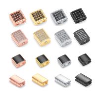 Micro Pave Cubic Zirconia Spacers