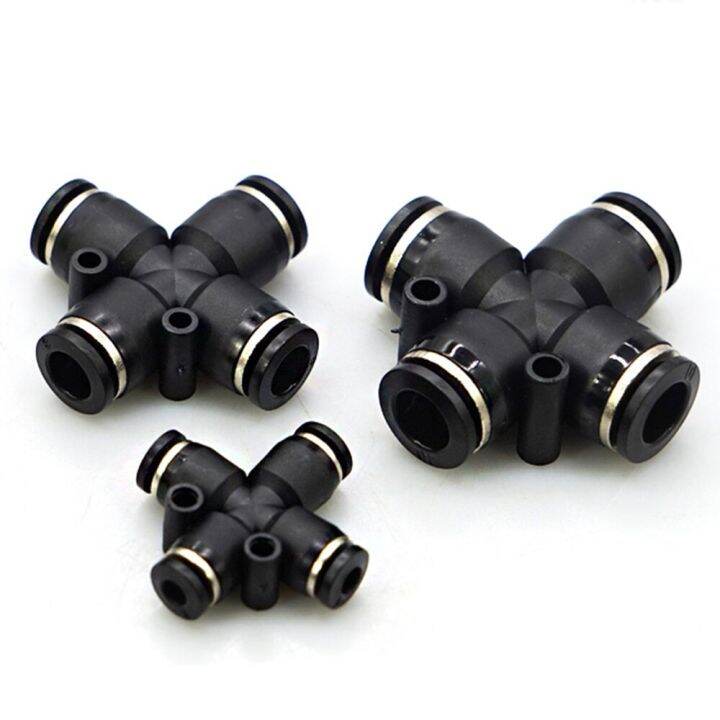 pza-pneumatic-quick-connector-pu-air-pipe-5-32-1-4-5-16-3-8-1-2-inch-hose-air-pipe-connector-y-type-four-way-quick-connector-pipe-fittings-accessories