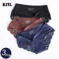 【CC】❅▼∈  3Pcs/lot Seamless Hollow Out Panties Set Briefs Low Rise Female Sport Panty Soft