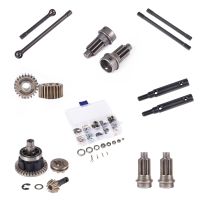 Metal Front Rear CVD Drive Shaft Differential Gear Portal Axles Replacement for 1/10 RC Crawler Car TRX4 Upgrade Parts