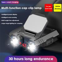 Bitak Mini LED ไฟหน้า COB Hat Clip Light Motion Sensor โคมไฟตกปลา USB แบบมากได้ Floodlight ไฟฉายคาดศีรษะกันน้ำ