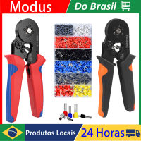 Modus Tubular Terminal คีมย้ำ HSC8 6-4A Crimper Wire Mini Ferrule Crimper เครื่องมือไฟฟ้าในครัวเรือนชุดกล่อง-DFDAG STORE