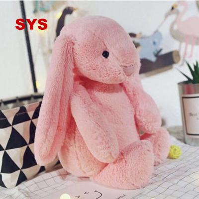 SYS 30CM Little Rabbit Cute Cartoon Doll Doll Children Plush Toy Pillow Cushion Accessories Ornaments