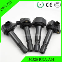 4 pcs 30520-RNA-A01 099700-101 New Ignition Coil For Honda Civic 2006-2011 1.8L UF582 C1580 UF-582 30520 RNA A01 30520RNAA01