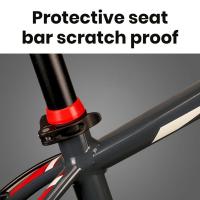 Mud Proof Compact Protection Bicycle Seatpost Silicone Dust Cover Seat Tube Protector Mountain Bike Accessories Saddle Covers