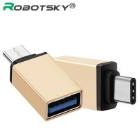 Robotsky USB 3.1ชนิด C เพื่อ USB 3.0ตัวแปลง USB USB อะแดปเตอร์ OTG Type-C สำหรับ Chromebook Macbook Huawei P9 Xiaomi 4C Nexus 5X 6P ตัวแปลงสาย LG G5