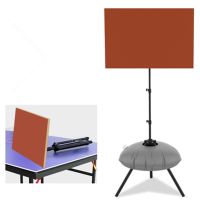 Table Tennis Rebound Board With Frame Ping Pong Return Board Adjustable Rebounder Self-study Pingpong Trainer Equipment