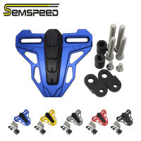 SEMSPEED Universalรถจักรยานยนต์ด้านหน้าDiscปั๊มเบรกฝาครอบขอบโครงไฟตัดหมอกรถยนต์สำหรับYamaha YZF R1 R25 R3 R6 R15 MT-01 MT-03 MT-07 MT-09 MT-10 MT-15