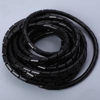 5/10 Meter Black Spiral Wrapping 6mm Winding Cable Wire Tube Protector TV Wire Organizer Management Cable Sleeve Cover