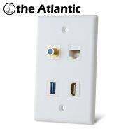 ❖ HDMI Antenna Cat6 USB DATA Socket DIY Socket CAT3 TEL Cat5e CAT6 LAN Network TV Satellite keystone 118Type Outlet