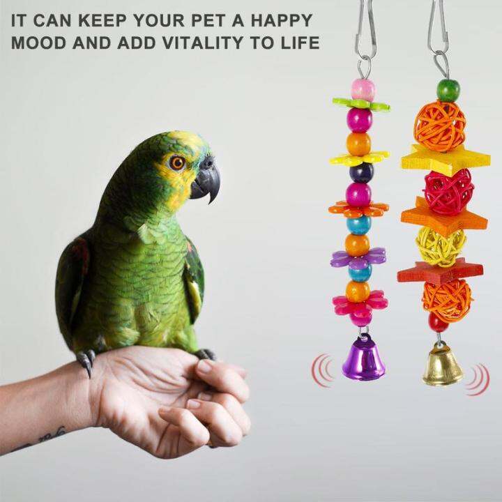 aov-7pcs-bird-parrot-ของเล่นไม้ที่มีสีสัน-bird-swing-ของเล่นแขวน-parrot-chewing-ของเล่น-parrot-เล่นการฝึกอบรมของเล่น-cod-จัดส่งฟรี