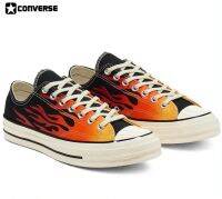 คอนเวิร์ส Chuck Taylor All Star Low Flame Black/Red/Yellow Canvas Shoes/Sneakers 166259F - 166259F ข้อเสนอดีๆถูกที่สุด พร้อมโปรโมชั่นและสวนลด สินค้ามีจำนวนจำกัด