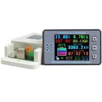 【LZ】 Medidor de tensão sem fio DC 500V 500A Amperímetro Voltímetro Solar Battery Charging Coulometer Capacidade Power Detector Tester Monitor