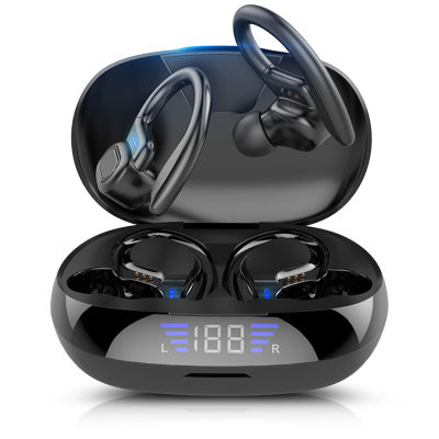 TWS VV2 Wireless Bluetooth Headphones Sports Headset Touch Gaming LED Display Earplug with MicrophoneHigh Fidelity Headphone