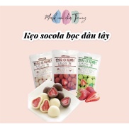 Socola Bọc Dâu Tây Sấy Khô Giòn