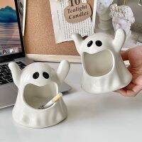 Cute ghost ashtray ins super cute and healing feeling