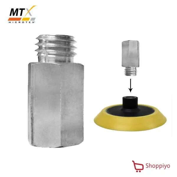 Microtex MTX Buffing Pad Adaptor M14 5/8 Lazada PH