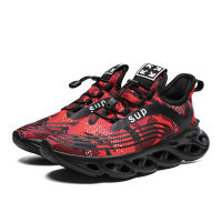 Mens Casual Sneakers Increase Mesh Camouflage Sports Shoes Light Breathable Cushioning Fitness Jogging Shoes