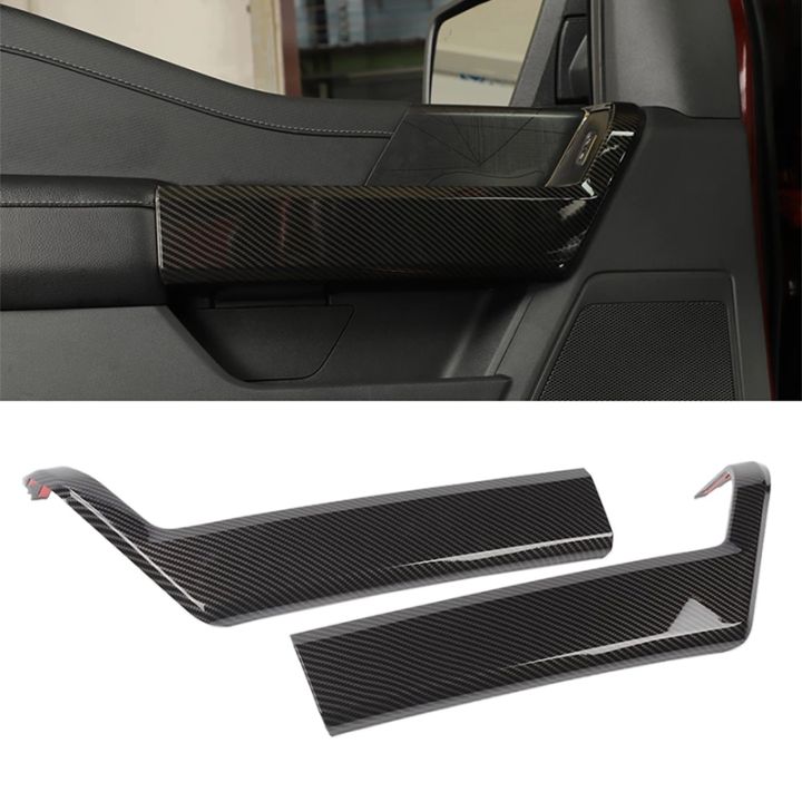 1-pair-front-door-handle-decorative-abs-carbon-fiber-for-ford-f150-f-150-2021-2022