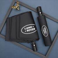 【CC】 Car Logo Fully Folding Sunshade Umbrella Rover Ranger Autobiography Freelander Evoque Sport L322