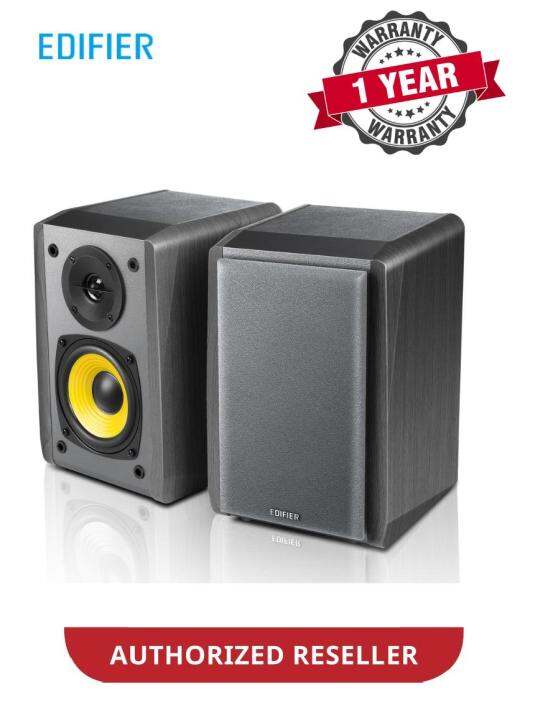 Edifier R1010BT High Performance Bluetooth Bookshelf Speaker Lazada
