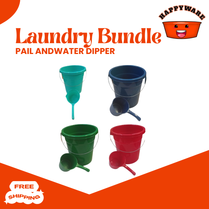 Timba at Tabo / Pail for Laundry / Pail for Bathroom / Tabo Matibay