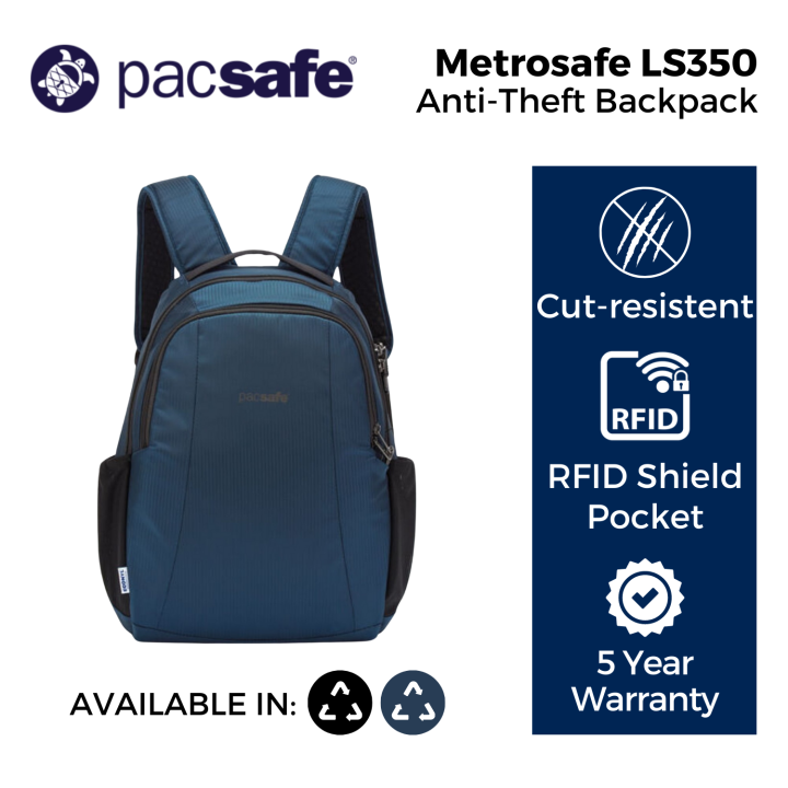 Pacsafe Metrosafe LS350 AntiTheft 15L Backpack Lazada Singapore